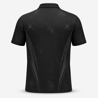 Custom Billiards Yin-Yang 8/9 Team Polo - Back view