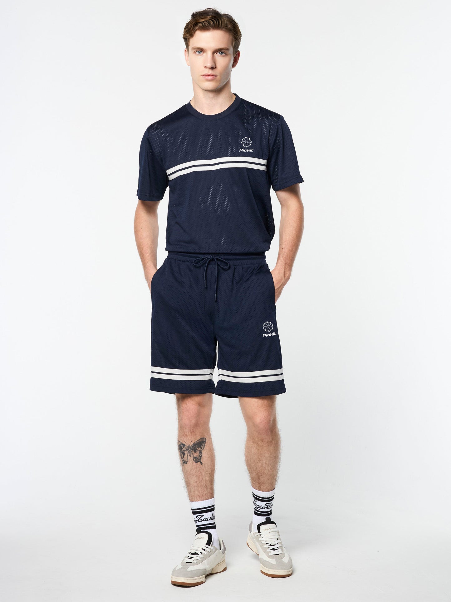 Pickit Mesh Performance Shorts - Navy 1759204785174.jpg