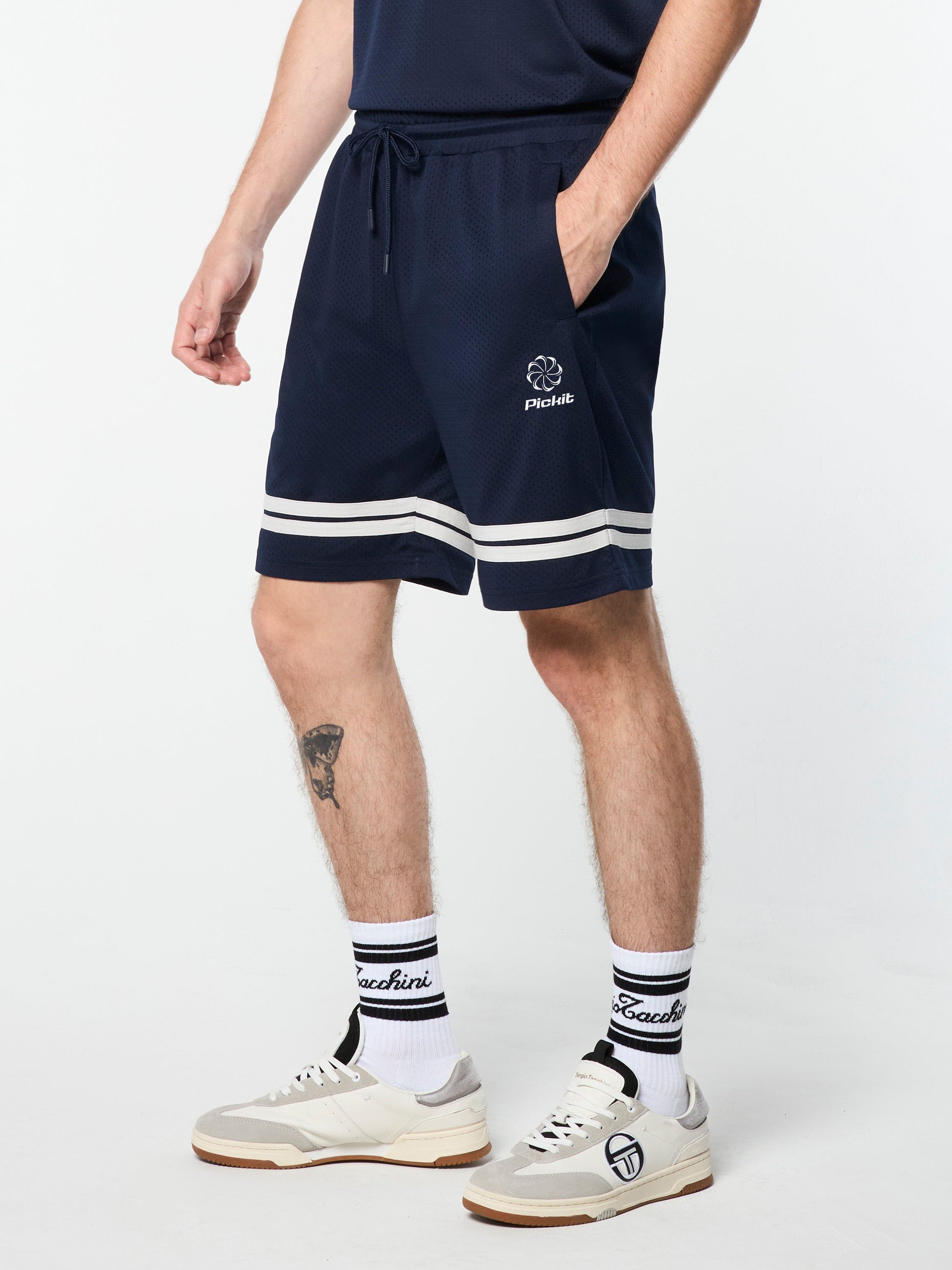 Pickit Mesh Performance Shorts - Navy 1759204786761.jpg