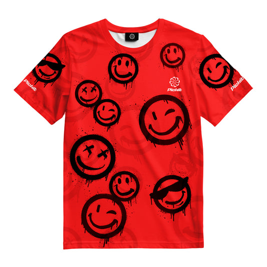 Court Vibes Tee Graffiti Smiley Red Orange 1760155181459.jpg