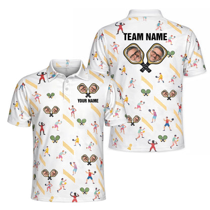 Custom Name Photo Face Player Pattern Print