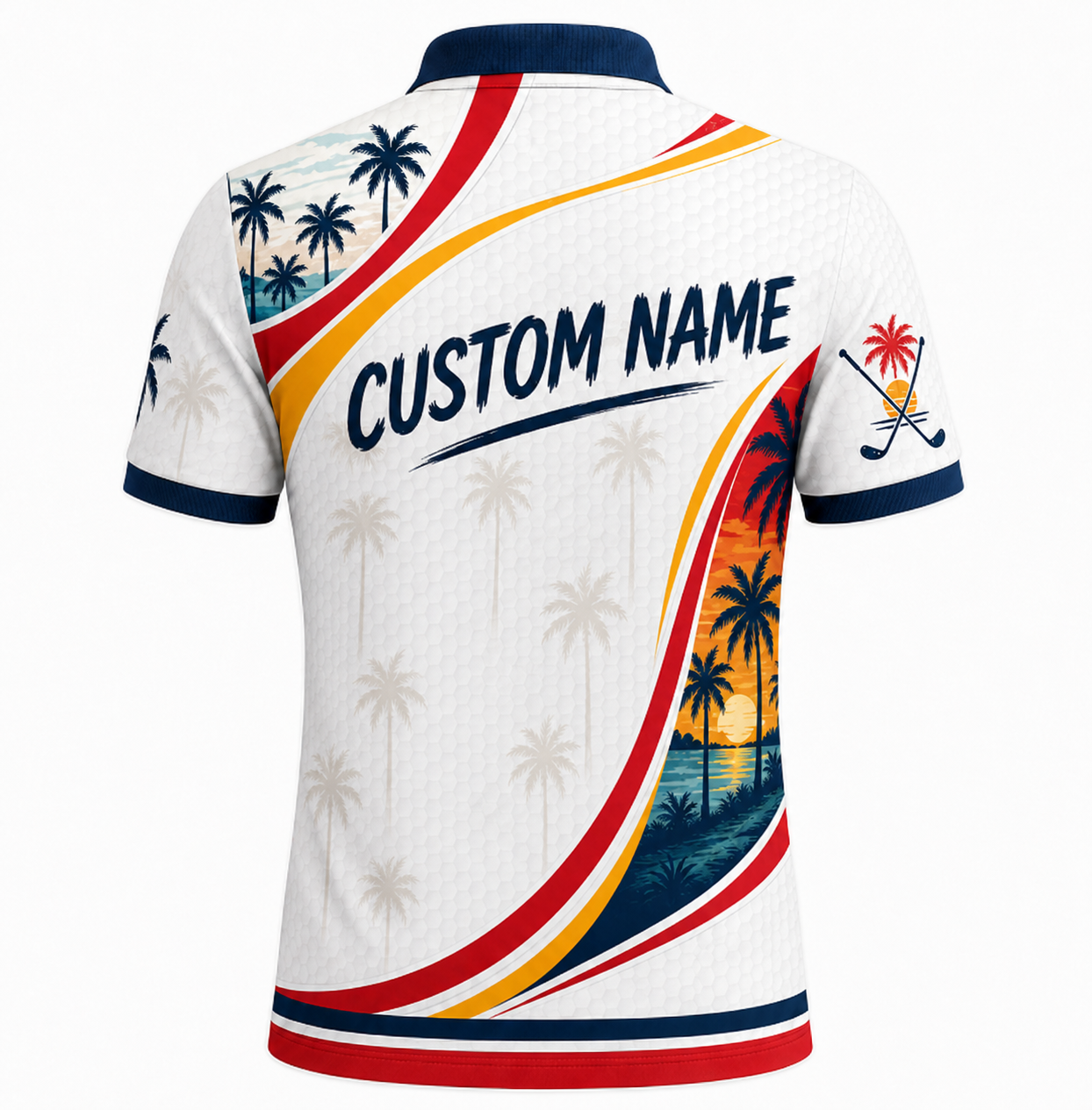 California Golf Polo - Personalized Polo shirt - All over printed