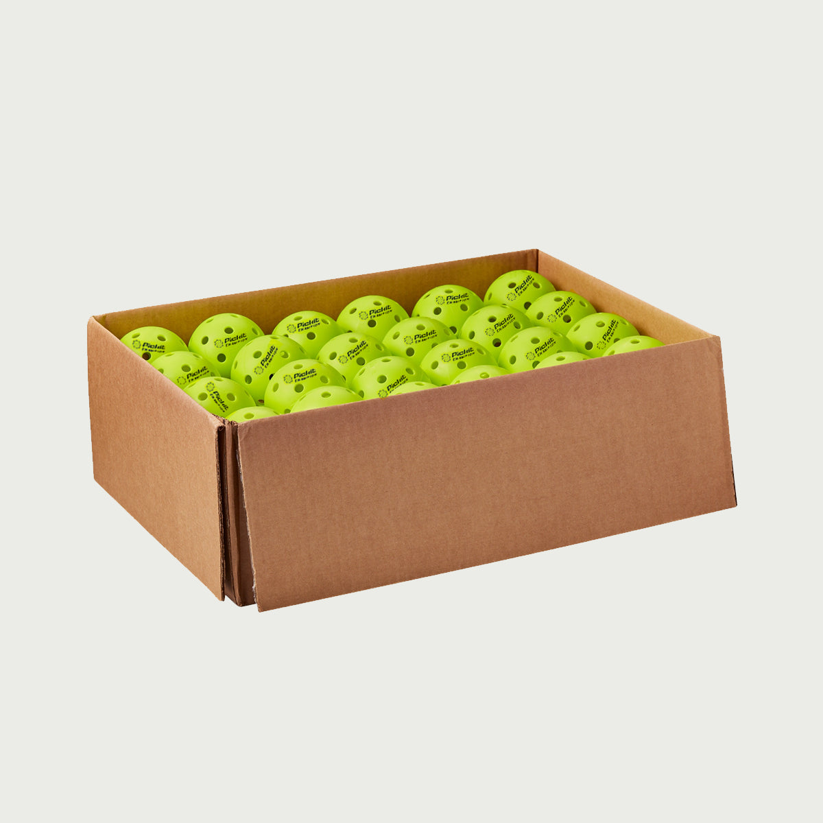 Pickit Champion Pickleball Balls – Indoor & Outdoor – 4 or 60 Pack