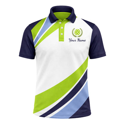 Pickleball Polo Shirt Custom Name In My Pickleball Era Sport Shirt Men Women Performance Tee