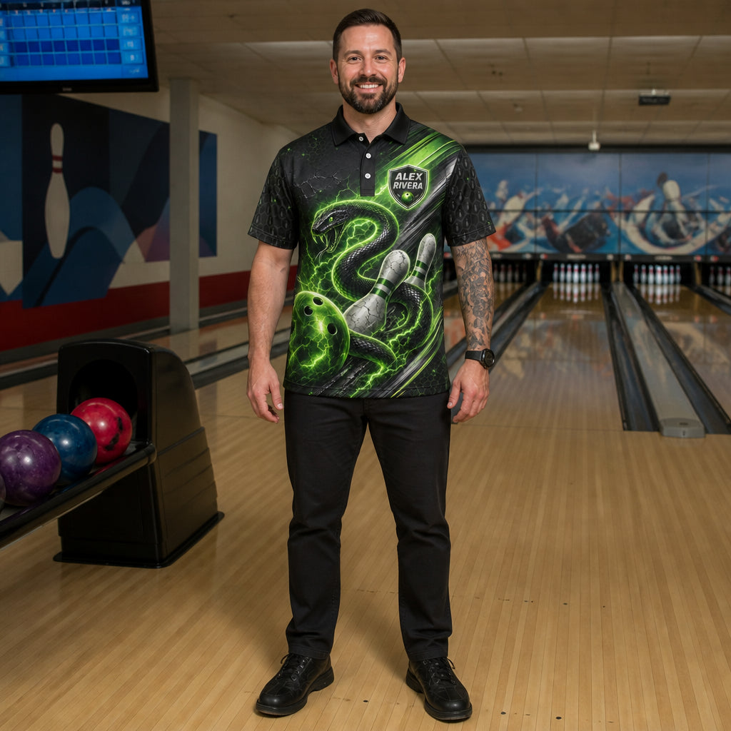 Electric Snake Bowling - Personalized Polo shirt - All over printed 1d42558f-8441-4078-b048-1cd3c12dceaa.jpg