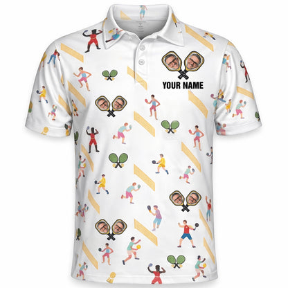 Custom Name Photo Face Player Pattern Print