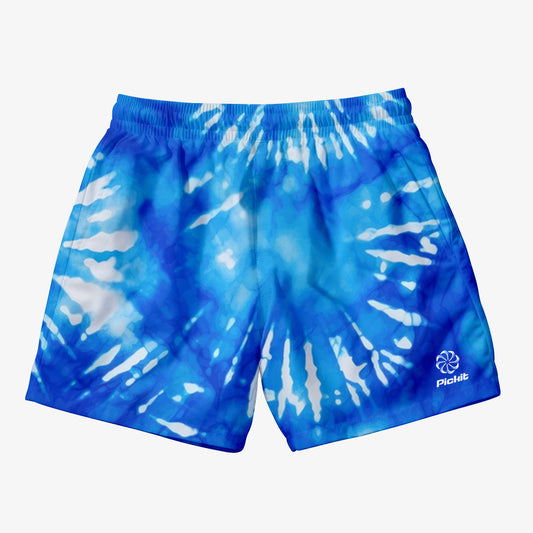 Court Energy Shorts   Blue Spiral