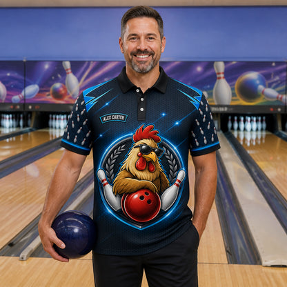 NAME + Rooster Bowling - Personalized Polo shirt - All over printed 2aebc4ac-51bc-416f-91a4-fea4c22ff5a5.jpg