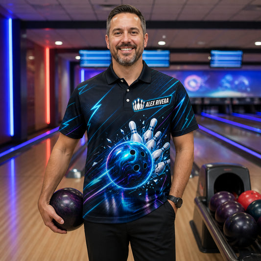 NAME + Neon Strike Bowling - Personalized Polo shirt - All over printed 2ebad7cc-396d-4ef5-a928-5bd2df94bef5.jpg