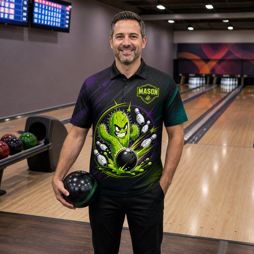 Cactus Strike Bowling - Personalized Polo shirt - All over printed 3088ef43-51fc-4778-9cef-b9af7d383a0a.jpg