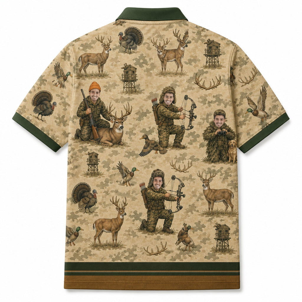 Hunting Dad - Back view
