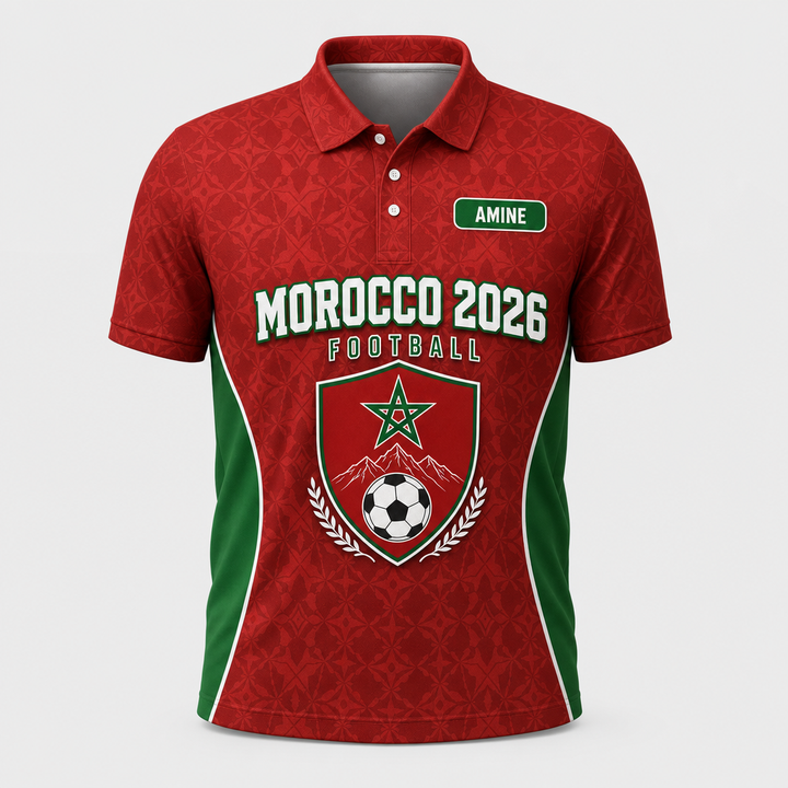MOROCCO 2026 FOOTBALL - Personalized Polo shirt - All over printed 32f71830-cd24-4ebb-a95d-537f86c0bffa.png