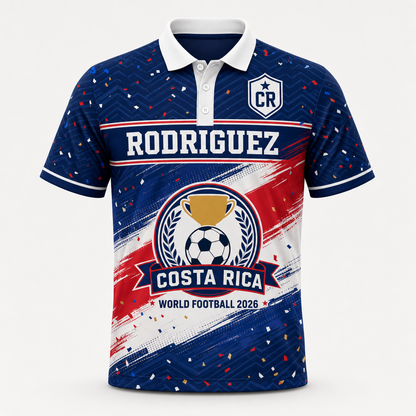 COSTA RICA — WORLD FOOTBALL 2026 - Personalized Polo shirt - All over printed 3717e1f3-e86c-4bf7-8207-f0458ebf9efd.png