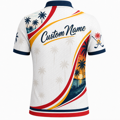 Florida Golf Polo - Personalized Polo shirt - All over printed