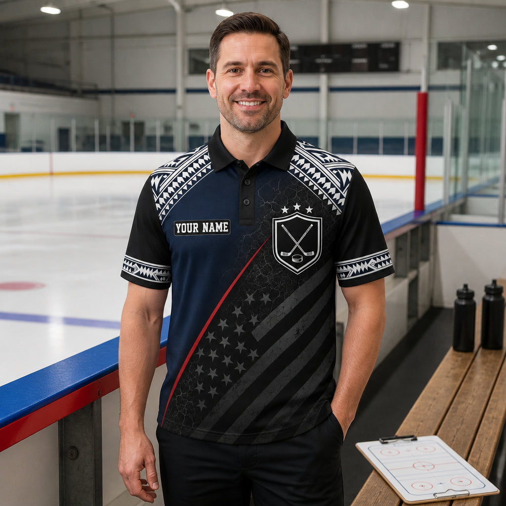 Personalized Polynesian Hockey Crest AOP Polo - Personalized Polo shirt - All over printed 42aee2d5-ab15-4b4a-8b16-443c71234ffa.jpg