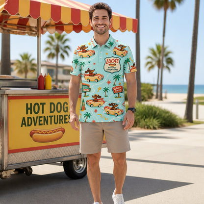 Hot Dog Mobile Dachshund Polo — Personalized Name - Personalized Polo shirt - All over printed 452a584e-80ce-4805-a9c6-3a37d1a2c47d.jpg