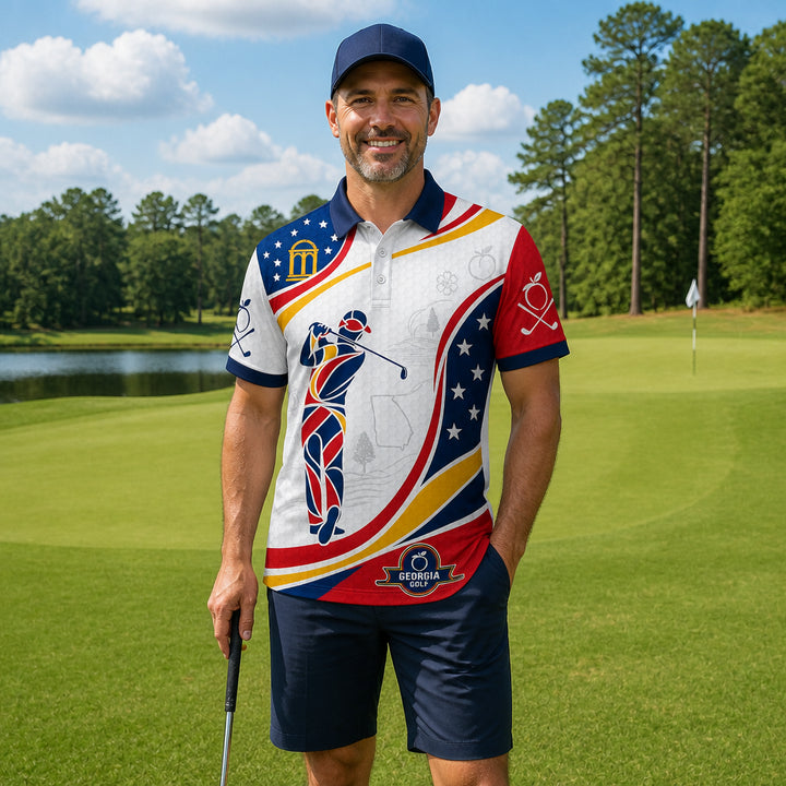 Georgia Golf Polo - Lifestyle 1