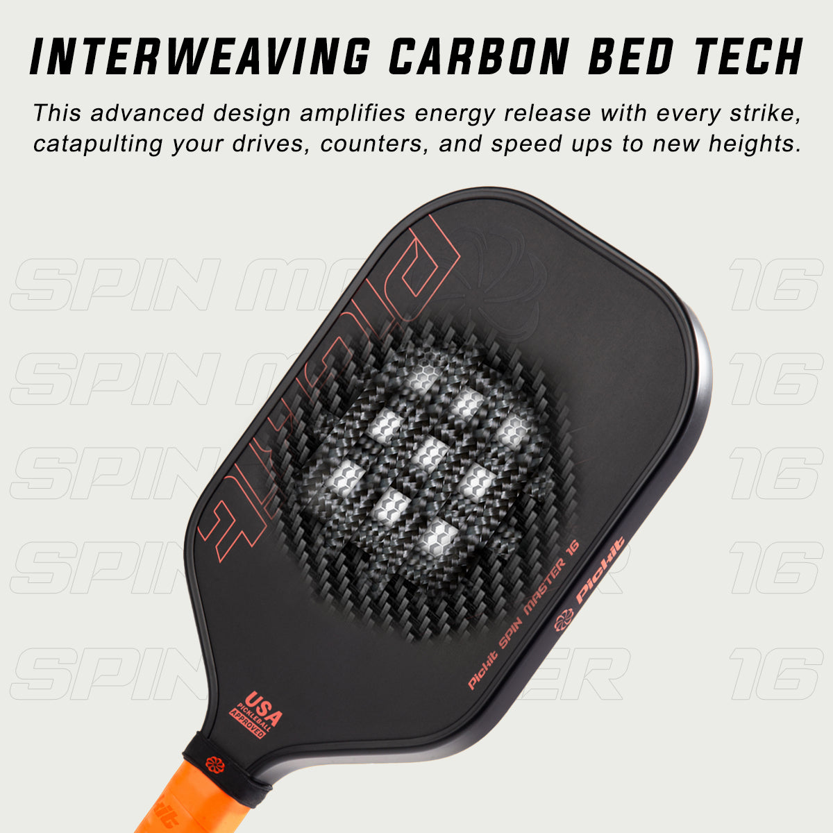 Pickleball Pickit Spin master paddle