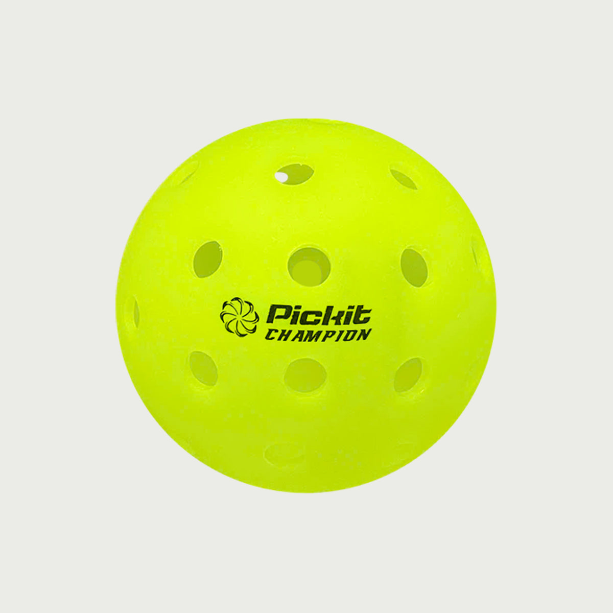 Pickit Champion Pickleball Balls – Indoor & Outdoor – 4 or 60 Pack