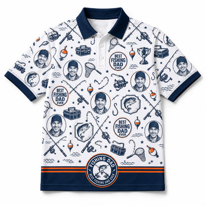 Fishing Dad AOP Polo - Hero