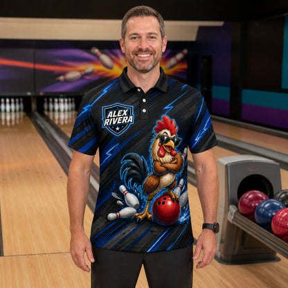 NAME + Striking Rooster Bowling - Personalized Polo shirt - All over printed 4ebad816-895b-41c1-a109-c5045152ca60.jpg