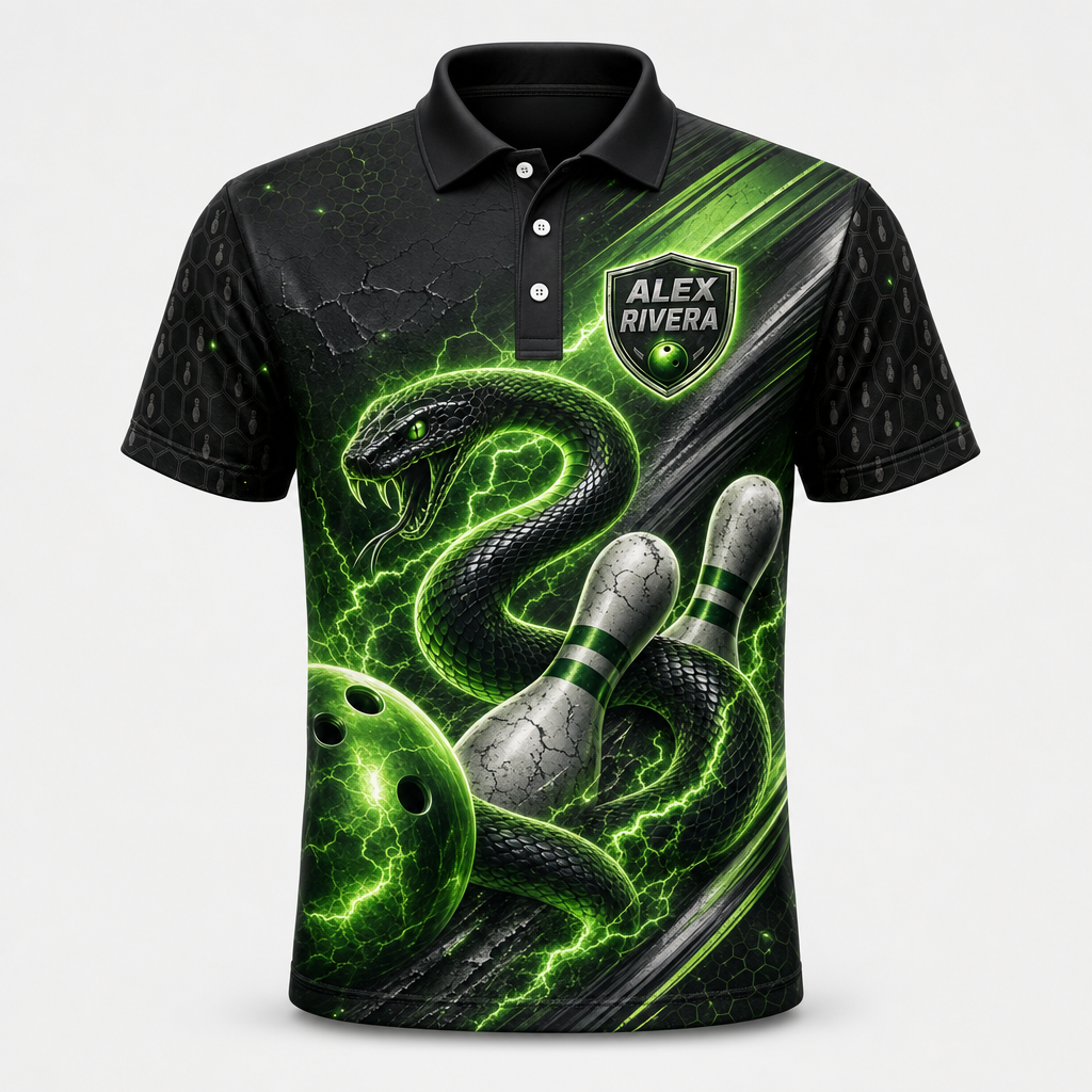 Electric Snake Bowling - Personalized Polo shirt - All over printed 518797f7-af12-47eb-91bb-60a78096ee54.png