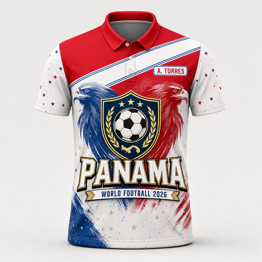PANAMA — WORLD FOOTBALL 2026 - Personalized Polo shirt - All over printed 519d30be-4529-4d07-9266-7cc2a61d5ea6.png