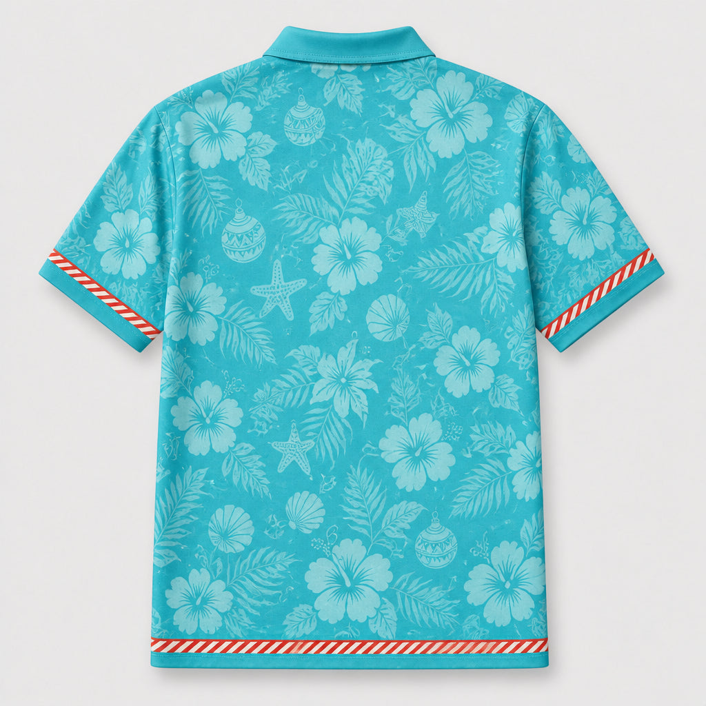 Surfing Santa Custom Name AOP Polo - Personalized Polo shirt - All over printed 551ebd0d-9fde-4008-904b-ba8ad42699f0.jpg