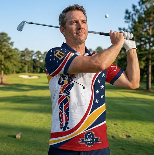 Georgia Golf Polo - Personalized Polo shirt - All over printed
