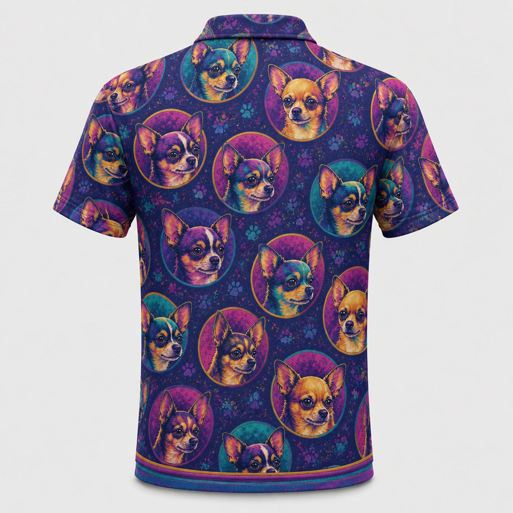 Chihuahua Pop-Art AOP Polo – Custom Name - Personalized Polo shirt - All over printed 5c47f6b2-5f6c-47c3-a38a-711537e6f803.jpg