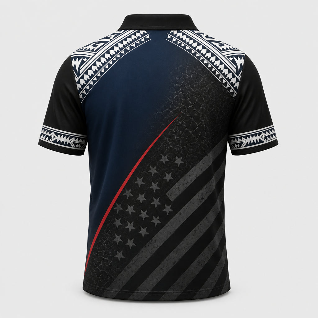 Personalized Polynesian Hockey Crest AOP Polo - Personalized Polo shirt - All over printed 5ec16222-ce55-4425-8b32-a6b5399c8102.jpg