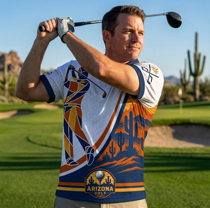 Arizona Golf Polo - Personalized Polo shirt - All over printed
