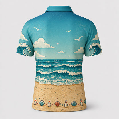 Shell Yeah, I Bowl - Personalized Polo shirt - All over printed 6d006341-efbb-4ac5-9674-1b66a93871a5.jpg