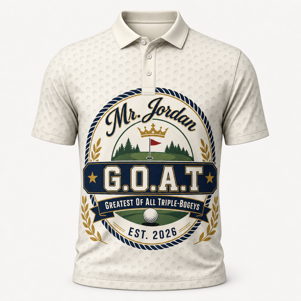 [Name] — Est. [Year] — Golf GOAT - Personalized Polo shirt - All over printed 6f53cfbf-2010-4ae3-9742-07d4679b2b33.png