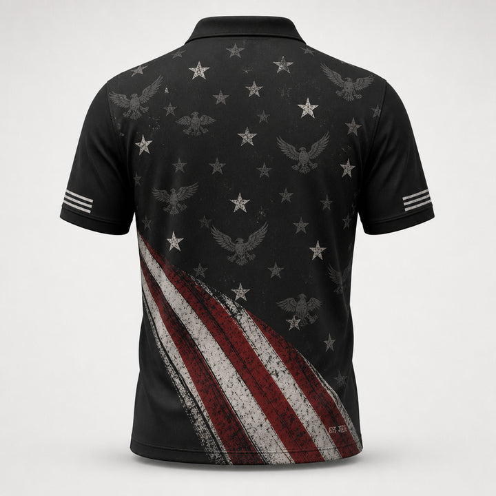 We The People 250 Years Eagle Sash Polo - Back view