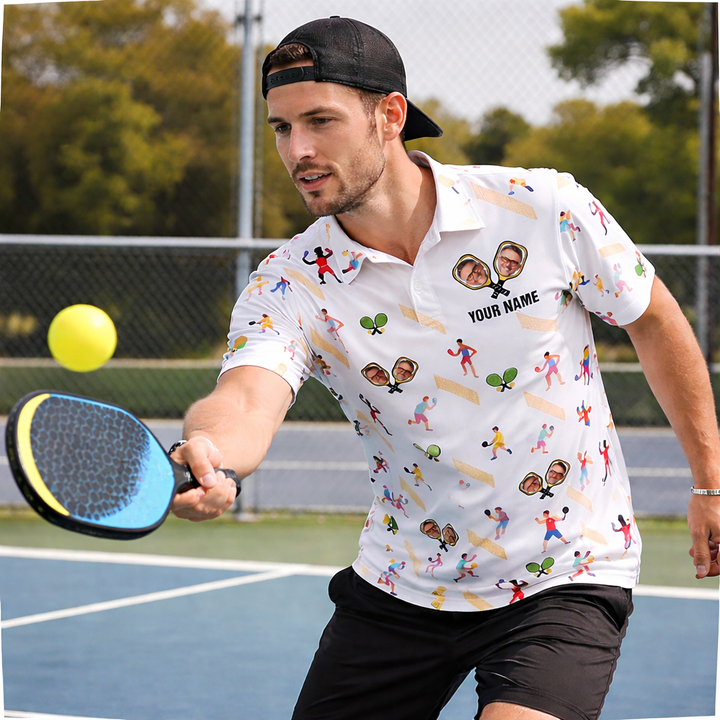 Custom Name Photo Face Player Pattern Print