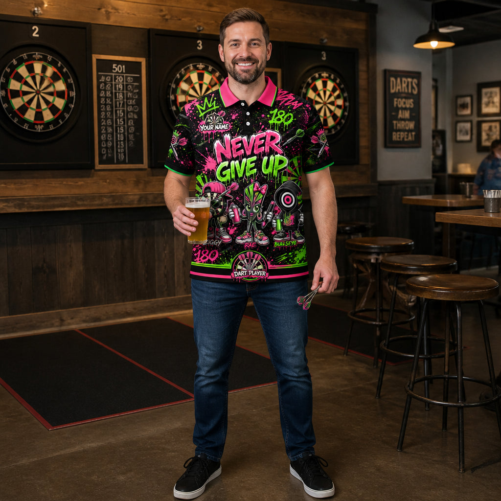 Darts Graffiti Polo - Lifestyle 2