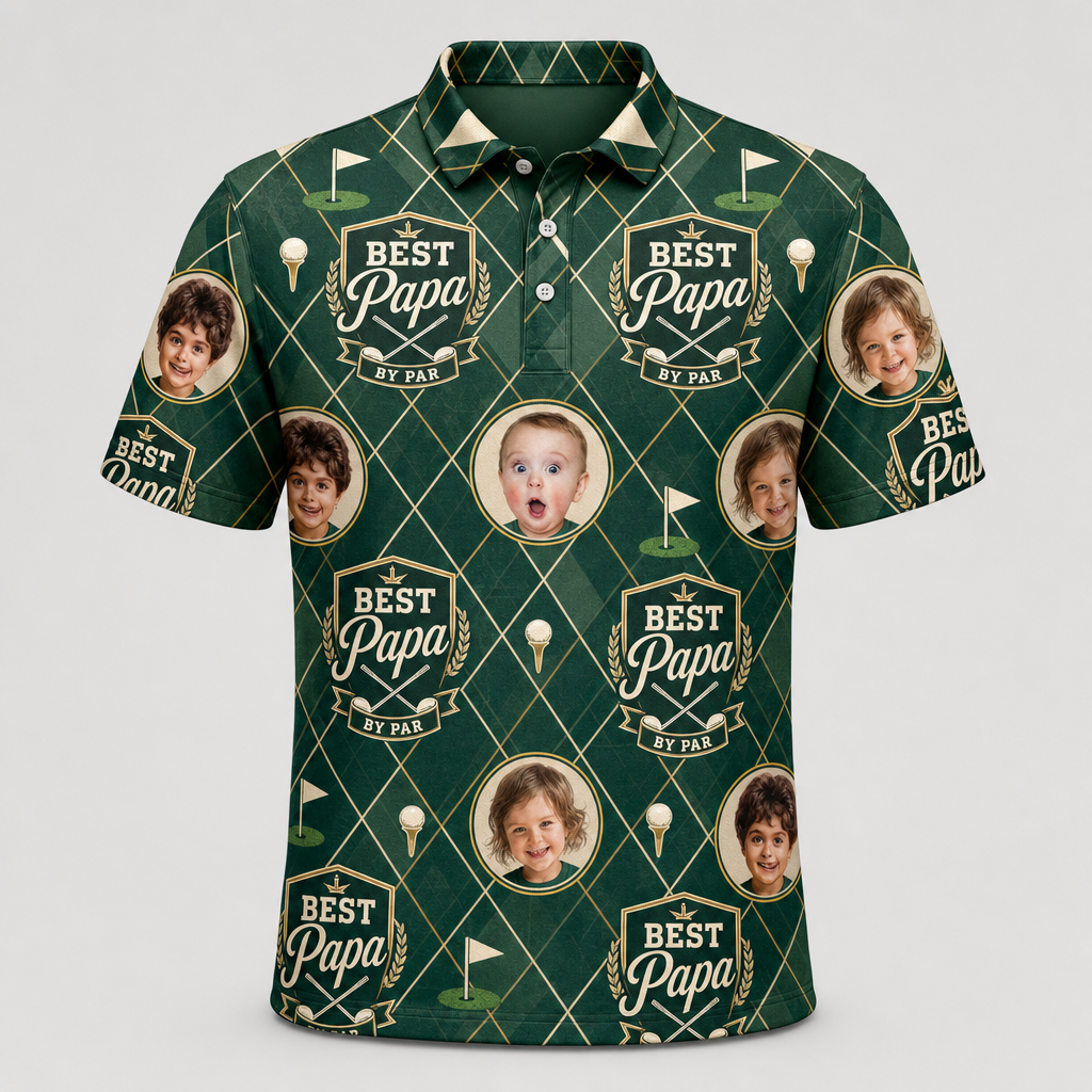 HAPPY 1ST FATHER'S DAY — I LOVE YOU - Personalized Polo shirt - All over printed 912366f8-af05-4cc3-8dd3-125a42967007.png