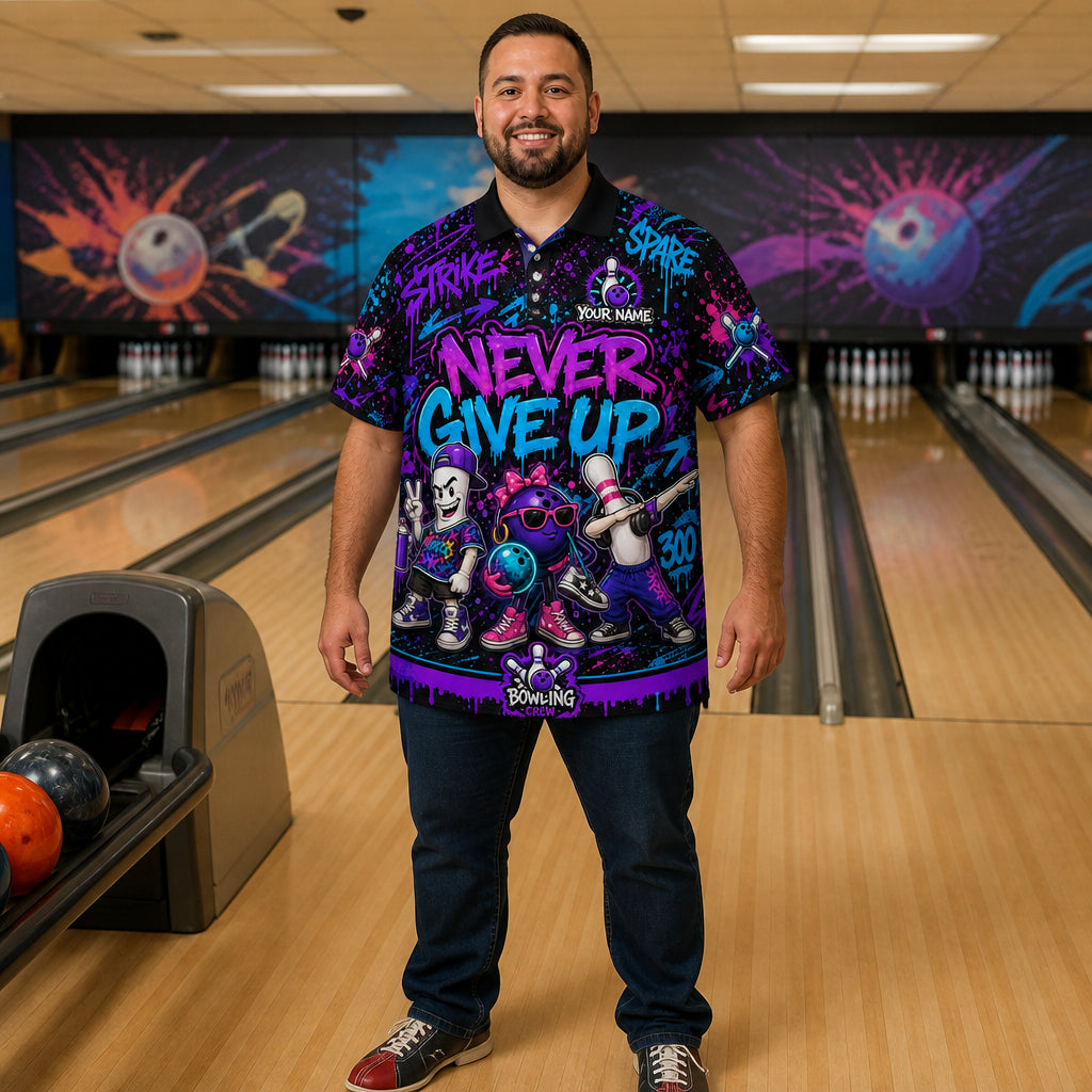 Bowling Graffiti Polo - Lifestyle 1