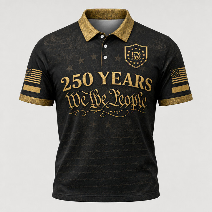 250 YEARS — We the People — 1776 • 2026 - Personalized Polo shirt - All over printed 960771fd-dc11-41e4-9822-51d98d09d69e.png