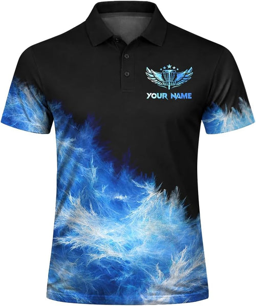 Custom Disc Golf Polo Shirt for Men & Women Personalized Team Name