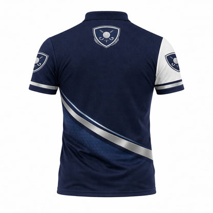 Golf Club Polo Shirt Men Women 3D Golfer Swing Performance All Over Print Sport Shirt