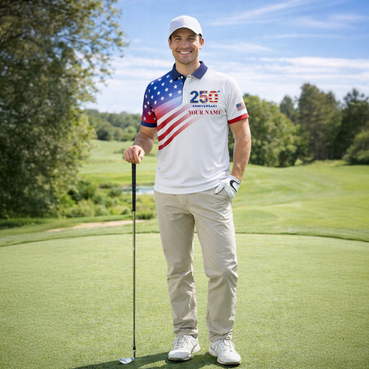 Funny Golf Polo Shirt Custom Name I Hate Golf Nice Shot I Love Golf Performance Shirt Men