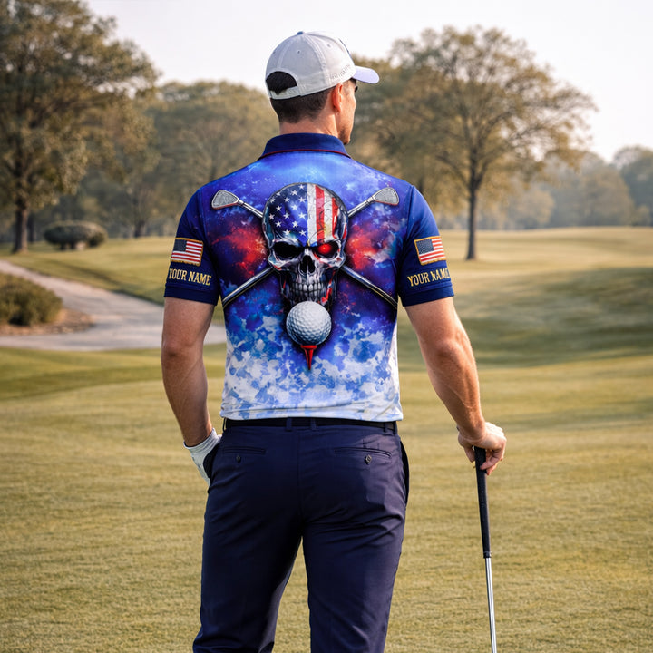 Personalized Golf Polo Shirt Men