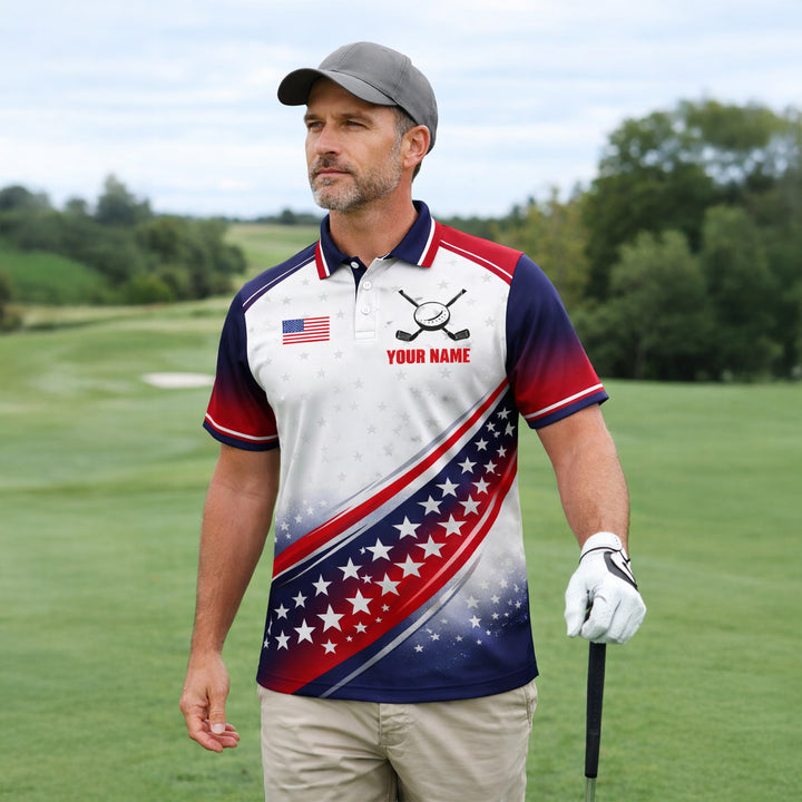Men's Personalized Golf Polo Shirt