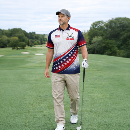 Men's Personalized Golf Polo Shirt