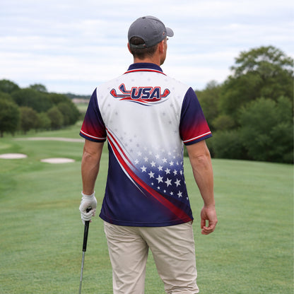 Men's Personalized Golf Polo Shirt