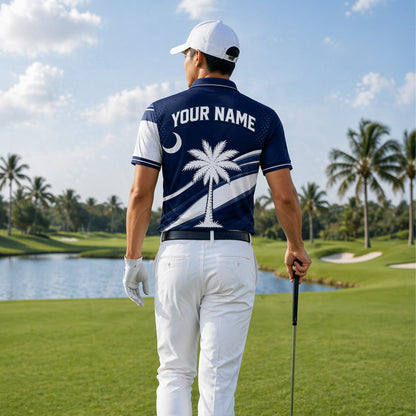 South Carolina Palmetto Moon Golf Polo Shirt Men