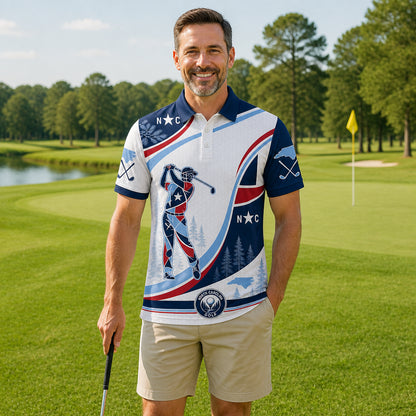 North Carolina Golf Polo - Lifestyle 1