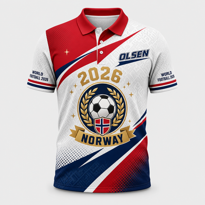 NORWAY — 2026 — WORLD FOOTBALL - Personalized Polo shirt - All over printed ae9e3fa6-a51e-4c63-8feb-c9826403bbd9.png